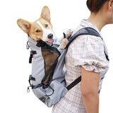 OMEM Backpack for Pet Dog Breathable and Comfortable for Hiking Travel Sports Bag