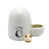 OMEM Small Pet Feeding Supplies Hedgehog Squirrel Hamster Water Feeder Ceramic Super Anti-Fall Watertight
