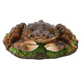 OMEM Air Bubbler Adornment for Fish Tank,Simulation Crab,Aquarium Landscaping Decoration