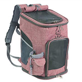 OMEM Pet Backpack Outdoor Travel Shoulders Suitable for Small Cats and Dogs