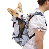 OMEM Backpack for Pet Dog Breathable and Comfortable for Hiking Travel Sports Bag