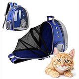 OMEM Dog and Cat Transport Expandable Animal Backpack Large Capacity Portable Bubble Bag Travel Space Capsules