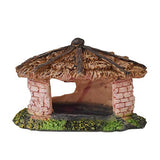 OMEM Reptile Houses Hide Small Animals Reptiles Decorations for Terrarium Decorative Landscaping Resin Rockery Estate Reptiles Supplies