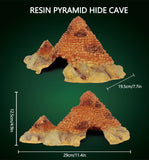 OMEM Reptile Breeding Box Shelter Humidification Hide and Cave Terrarium Habitat Decor Hideout Caves