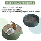 OMEM Cat bed cat scratcher double-sided dual-use four seasons universal removable and washable